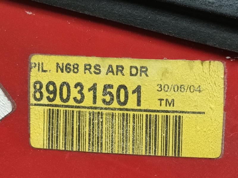 Recambio de piloto trasero derecho para citroën xsara picasso (n68) 1.6 hdi referencia OEM IAM 6351N0  