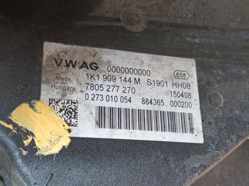 Recambio de cremallera direccion para seat leon (1p1) 1.9 tdi referencia OEM IAM 1K1423055M / 1K1423055F  