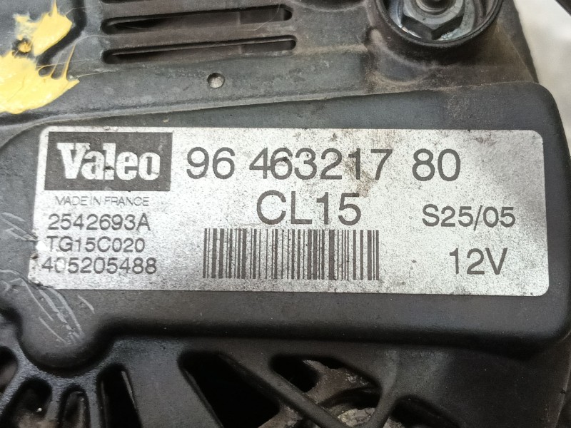 Recambio de alternador para citroën xsara picasso (n68) 1.6 hdi referencia OEM IAM 5705NH / 5705EY  