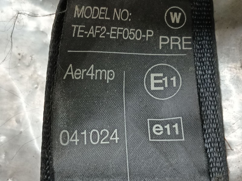 Recambio de cinturon seguridad delantero izquierdo para toyota avensis (_t25_) 2.0 d-4d (cdt250_) referencia OEM IAM 7322005051C