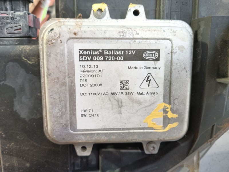Recambio de faro derecho para opel astra j sedán 1.7 cdti (69) referencia OEM IAM 13306934  