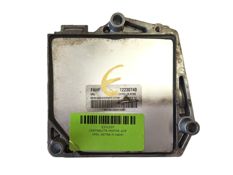 Recambio de centralita motor uce para opel astra h (a04) 1.6 (l48) referencia OEM IAM  12230740 