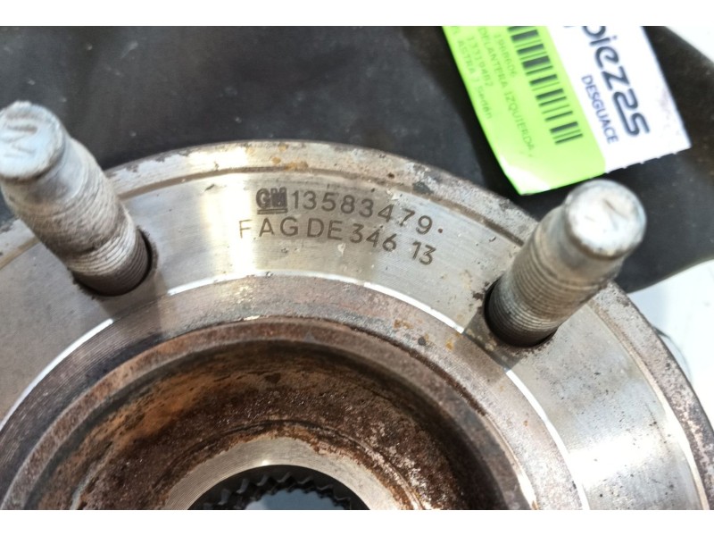 Recambio de mangueta delantera izquierda para opel astra j sedán 1.7 cdti (69) referencia OEM IAM 13319482  