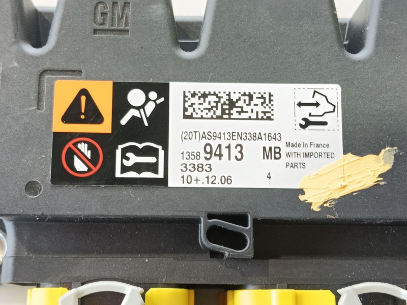 Recambio de centralita airbag para opel astra j sedán 1.7 cdti (69) referencia OEM IAM   