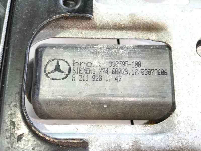 Recambio de elevalunas delantero derecho para mercedes-benz clase c coupé (cl203) c 220 cdi (203.706) referencia OEM IAM 2037201