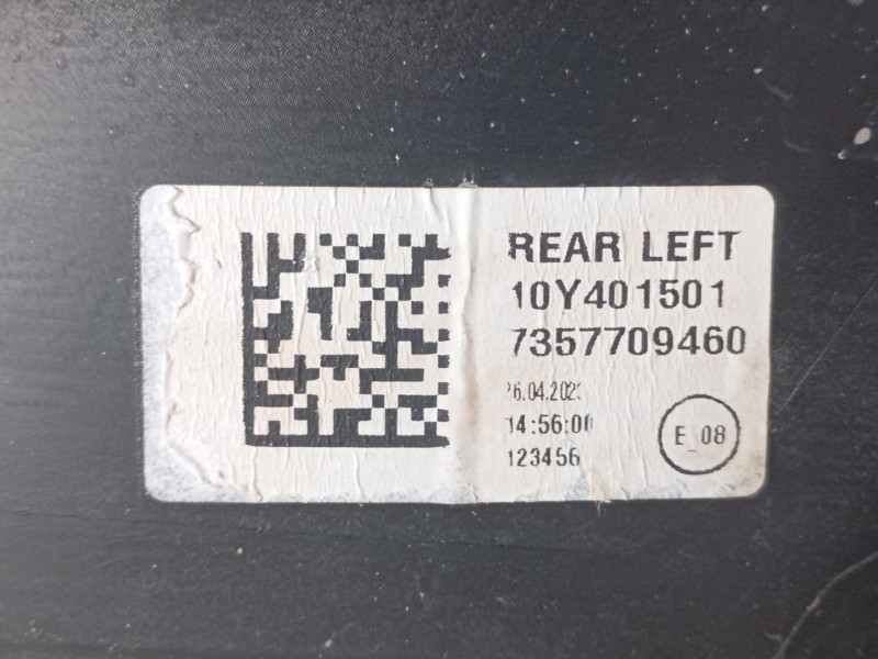 Recambio de guarnecido puerta trasera izquierda para jeep avenger 1.2 turbo 100 referencia OEM IAM  10Y401501 