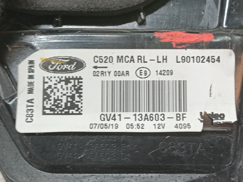 Recambio de piloto trasero izquierdo interior para ford kuga ii (dm2) 2.0 tdci referencia OEM IAM 2290288 L90102454 