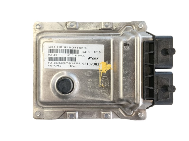 Recambio de centralita motor uce para fiat 500 (312_) 1.2 (312axa1a) referencia OEM IAM   