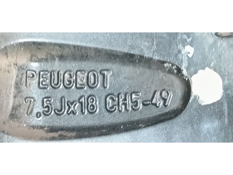 Recambio de llanta para peugeot 3008 ii suv (mc_, mr_, mj_, m4_) 1.6 bluehdi 120 referencia OEM IAM   