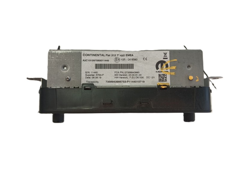 Recambio de pantalla multifuncion para fiat 500 (312_) 1.2 (312axa1a) referencia OEM IAM   