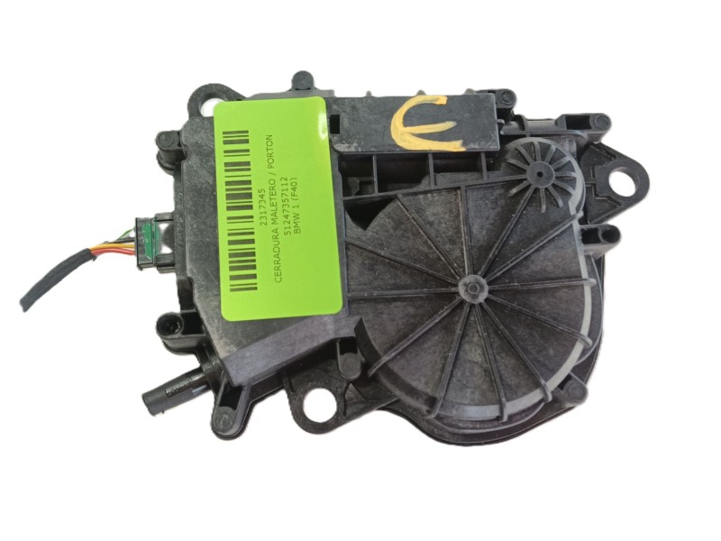 Recambio de cerradura maletero / porton para bmw 1 (f40) 118 d referencia OEM IAM 51247357112  