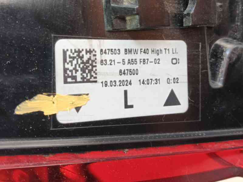 Recambio de piloto trasero izquierdo para bmw 1 (f40) 118 d referencia OEM IAM 63217450643  