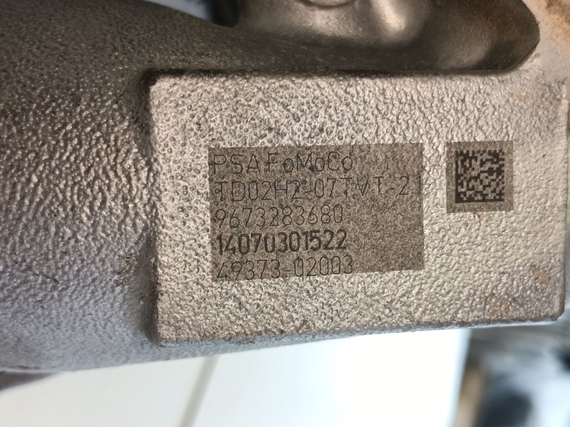 Recambio de turbocompresor para peugeot 208 i (ca_, cc_) 1.6 hdi referencia OEM IAM   