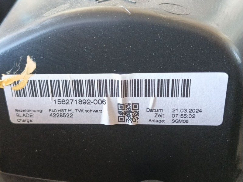 Recambio de guarnecido puerta trasera izquierda para bmw 1 (f40) 118 d referencia OEM IAM   