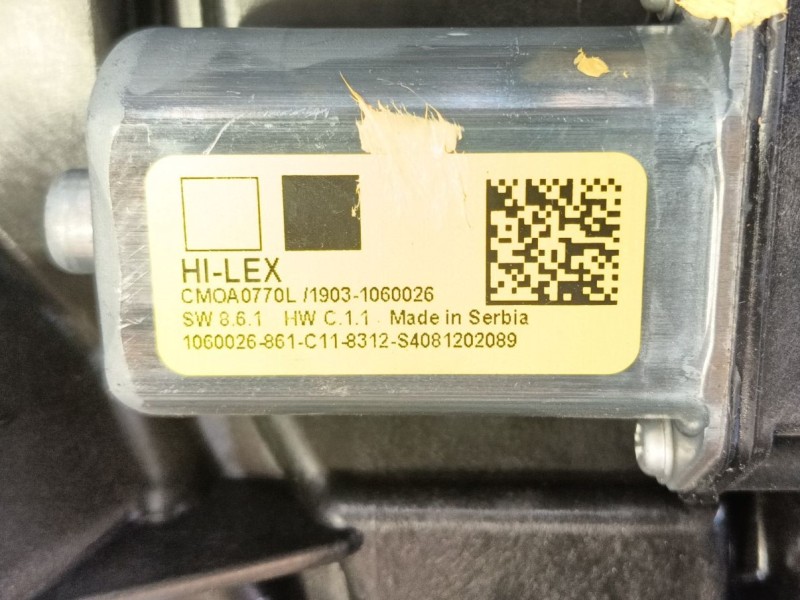 Recambio de elevalunas trasero izquierdo para bmw 1 (f40) 118 d referencia OEM IAM   