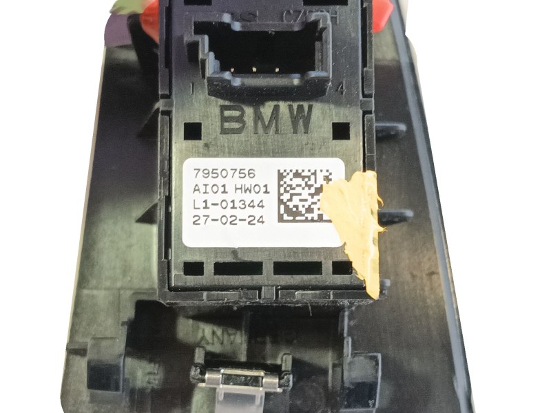 Recambio de mando elevalunas trasero derecho para bmw 1 (f40) 118 d referencia OEM IAM 61317950756  