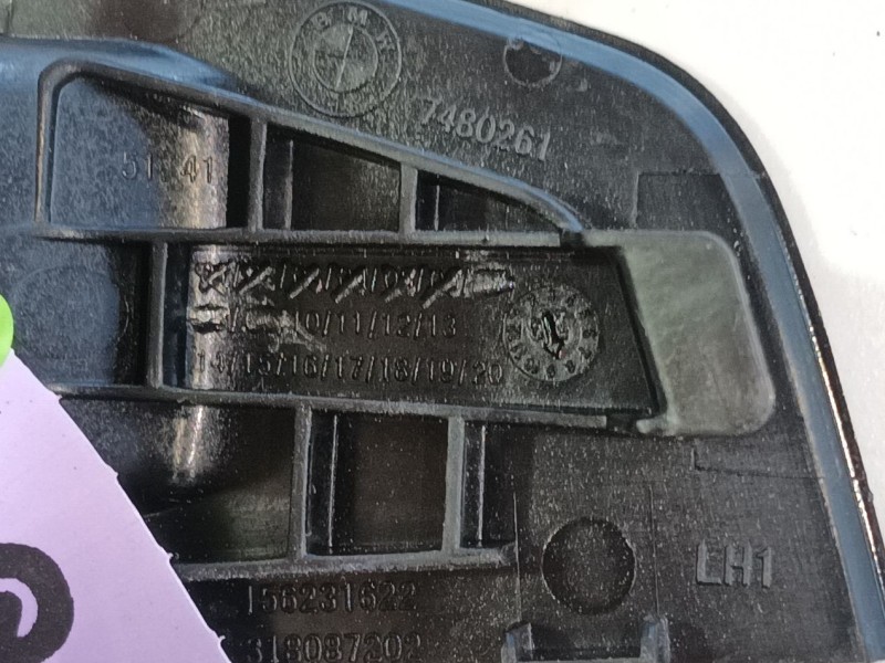 Recambio de mando elevalunas trasero izquierdo para bmw 1 (f40) 118 d referencia OEM IAM 61317950756  