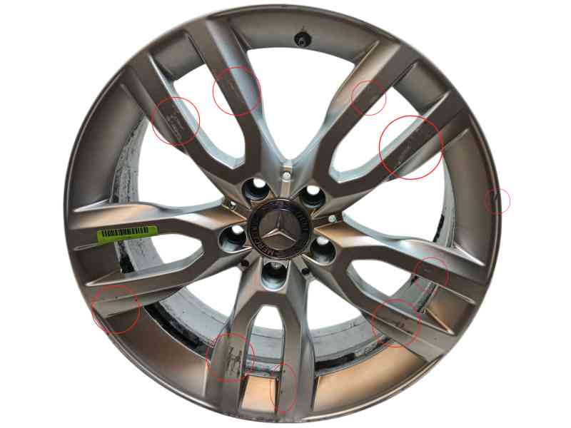 Recambio de llanta para mercedes-benz clase gla (x156) gla 220 d (156.903) referencia OEM IAM  7.0Jx18 ET46