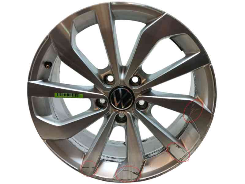 Recambio de llanta para volkswagen t-roc (a11, d11) 1.5 tsi referencia OEM IAM  7.0Jx17 ET40