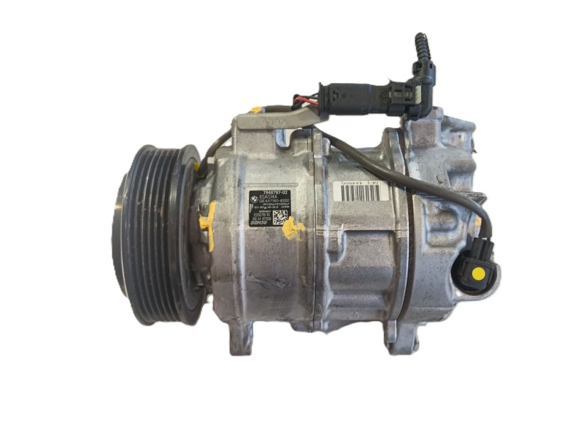 Recambio de compresor aire acondicionado para bmw 1 (f40) 118 d referencia OEM IAM 64527948797  