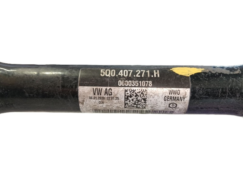 Recambio de transmision delantera izquierda para seat leon (5f1) 2.0 tdi referencia OEM IAM 5Q0407271H  
