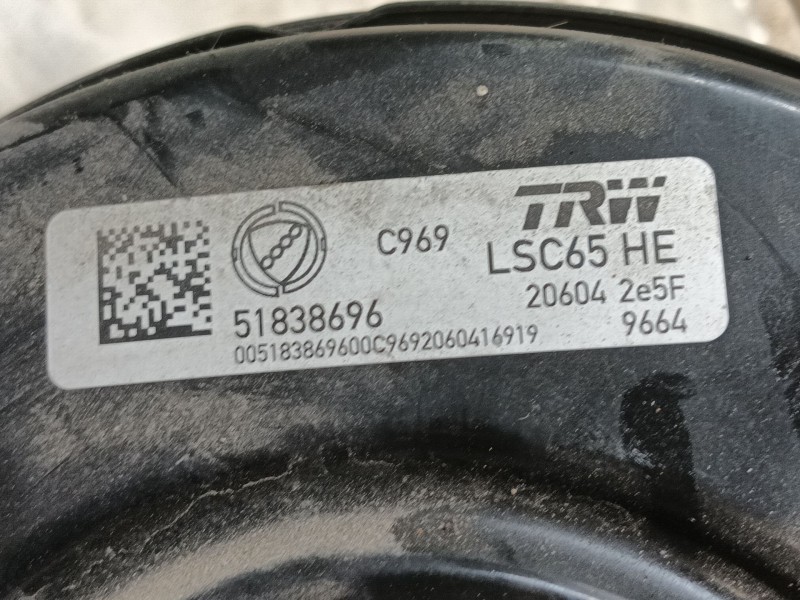 Recambio de servofreno para fiat 500 (312_) 1.2 (312axa1a) referencia OEM IAM   