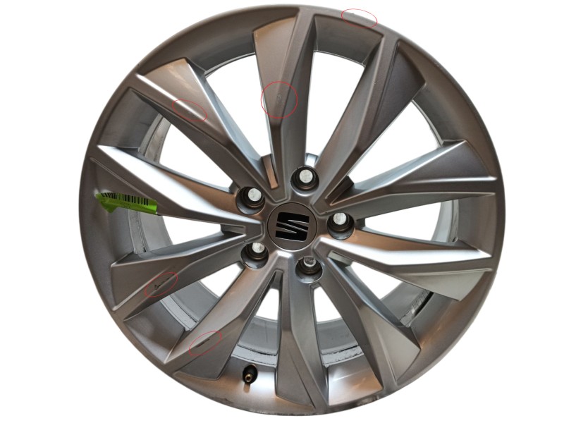 Recambio de llanta para seat ateca (kh7, khp) 1.0 tsi referencia OEM IAM  7.0Jx17 ET45