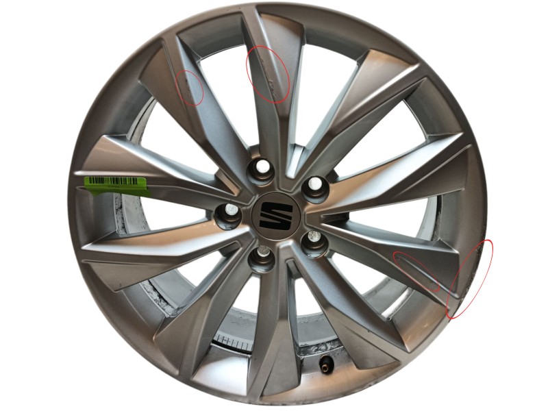 Recambio de llanta para seat ateca (kh7, khp) 1.0 tsi referencia OEM IAM  7.0Jx17 ET45
