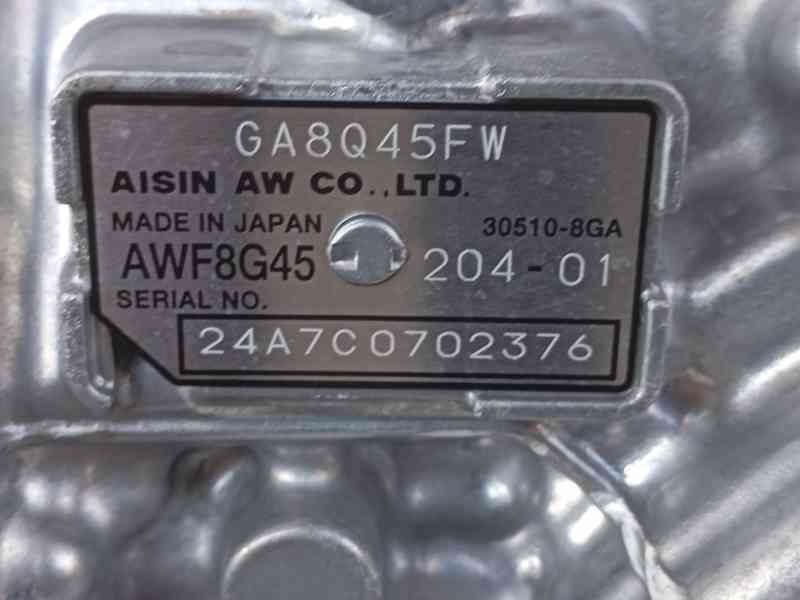 Recambio de caja cambios para bmw 1 (f40) 118 d referencia OEM IAM VERE8852 / 24005A2AD11 GA8Q45FW 