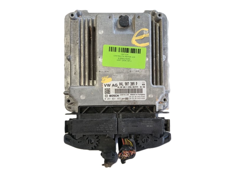 Recambio de centralita motor uce para seat leon (5f1) 2.0 tdi referencia OEM IAM 4L906027S5F0  