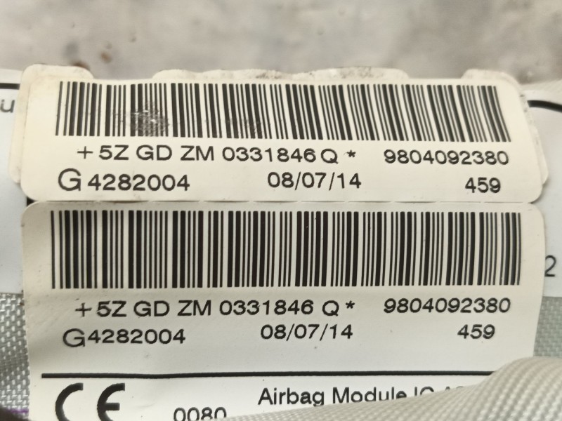 Recambio de airbag cortina delantero izquierdo para peugeot 208 i (ca_, cc_) 1.6 hdi referencia OEM IAM   