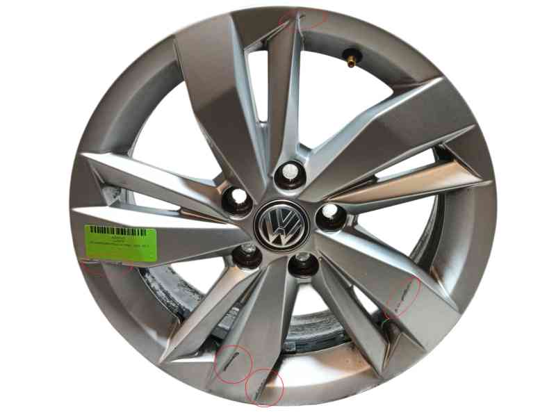 Recambio de llanta para volkswagen polo vi (aw1, bz1, ae1) 1.0 tsi referencia OEM IAM  5.5Jx15 ET40