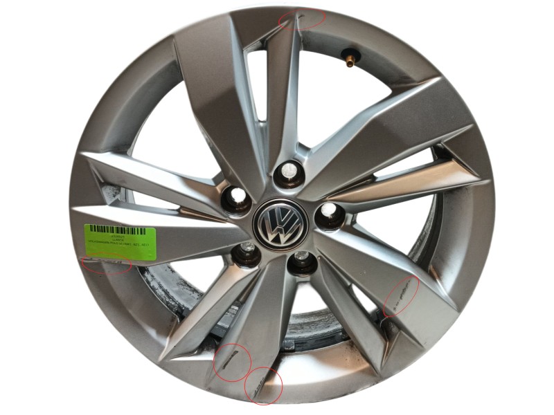 Recambio de llanta para volkswagen polo vi (aw1, bz1, ae1) 1.0 tsi referencia OEM IAM  5.5Jx15 ET40