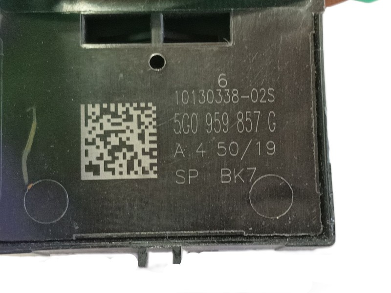 Recambio de mando elevalunas delantero izquierdo para seat leon (5f1) 2.0 tdi referencia OEM IAM 5G0959857GIHA  
