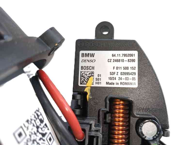 Recambio de ventilador calefaccion para bmw 1 (f40) 118 d referencia OEM IAM 64119297752  