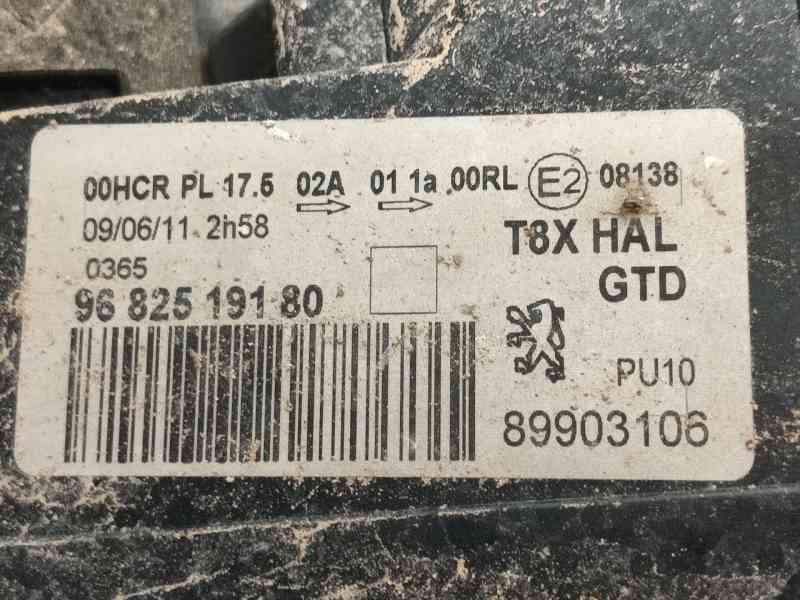 Recambio de faro izquierdo para peugeot 3008 i monospace (0u_) 1.6 vti referencia OEM IAM 6208N9  
