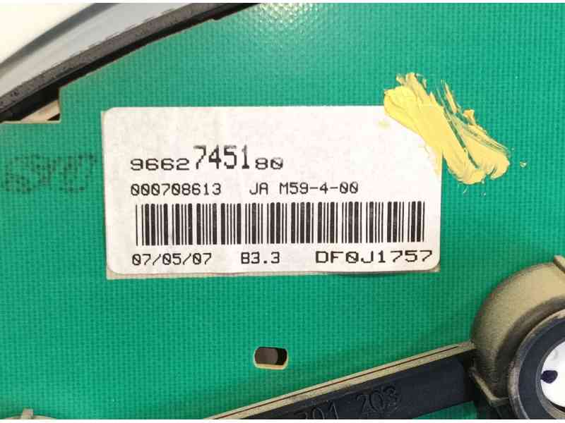 Recambio de cuadro instrumentos para citroën berlingo / berlingo first monospace (mf_, gjk_, gfk_) 1.6 hdi 75 (mf9hw, gj9hwc, gf