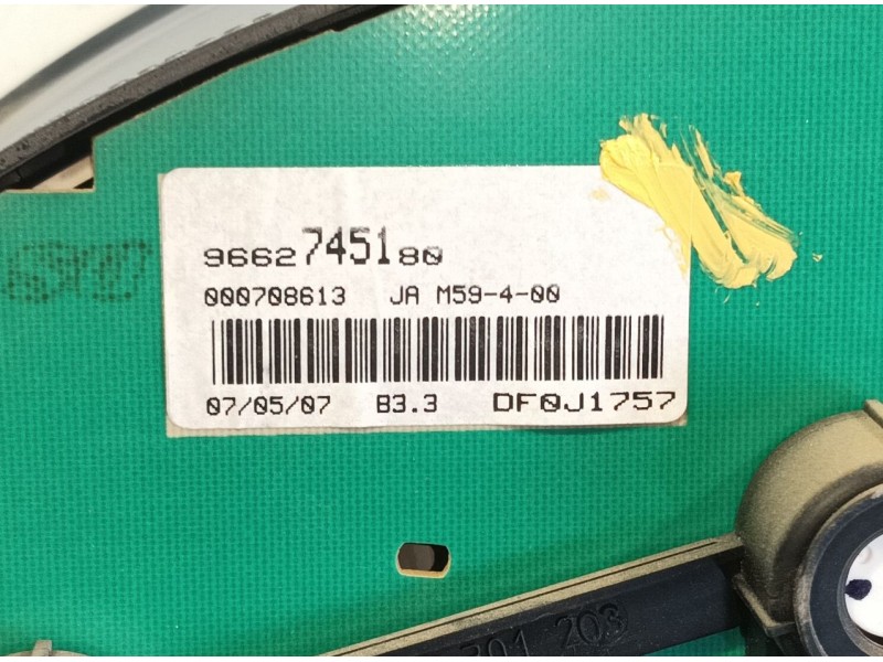 Recambio de cuadro instrumentos para citroën berlingo / berlingo first monospace (mf_, gjk_, gfk_) 1.6 hdi 75 (mf9hw, gj9hwc, gf