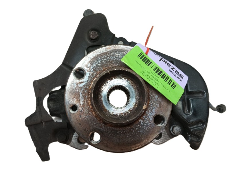 Recambio de mangueta delantera derecha para fiat 500 (312_) 1.2 (312axa1a) referencia OEM IAM 52018643 19F17X 