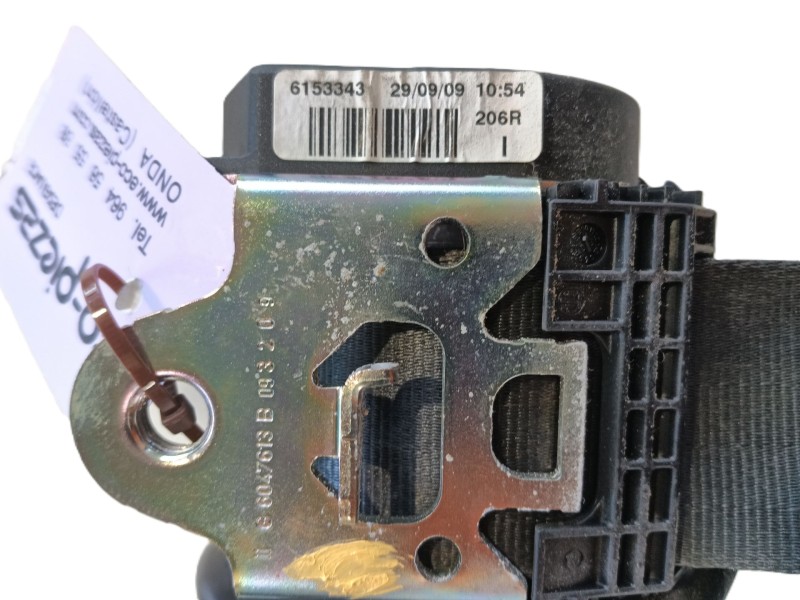 Recambio de cinturon seguridad delantero izquierdo para seat ibiza iv (6j5, 6p1) 1.4 tdi referencia OEM IAM 6J3857705RAA  