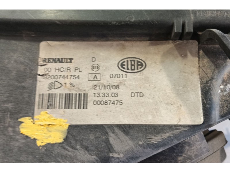 Recambio de faro derecho para dacia logan express (fs_) 1.5 dci (fs0w) referencia OEM IAM 6001546789  