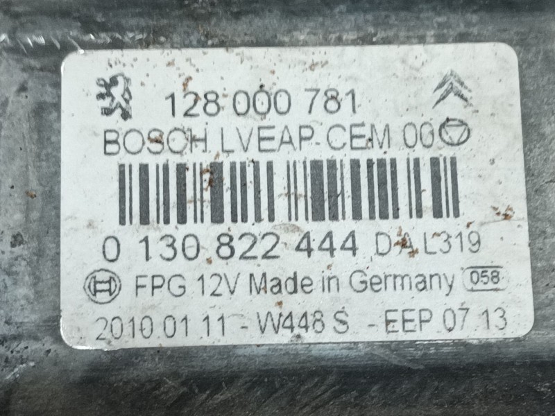 Recambio de elevalunas delantero izquierdo para citroën c5 iii (rd_) 2.0 hdi 165 referencia OEM IAM 9221FY 128000781 