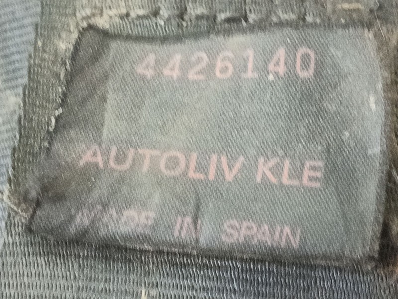 Recambio de cinturon seguridad delantero derecho para citroën berlingo / berlingo first monospace (mf_, gjk_, gfk_) 1.6 hdi 75 (