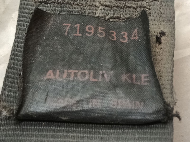 Recambio de cinturon seguridad delantero izquierdo para citroën berlingo / berlingo first monospace (mf_, gjk_, gfk_) 1.6 hdi 75