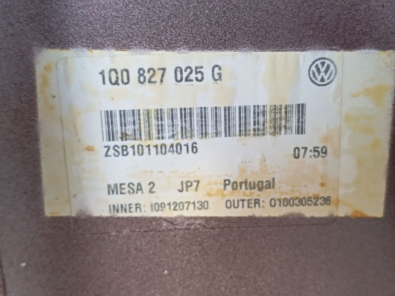 Recambio de porton trasero para volkswagen eos (1f7, 1f8) 2.0 tdi referencia OEM IAM  1Q0827025G 