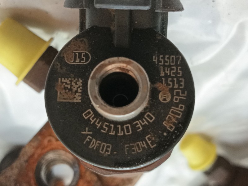 Recambio de inyector para peugeot 208 i (ca_, cc_) 1.6 hdi referencia OEM IAM 1980S6 0445110340 