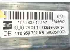 Recambio de elevalunas delantero derecho para seat leon (1p1) 1.6 tdi referencia OEM IAM    2