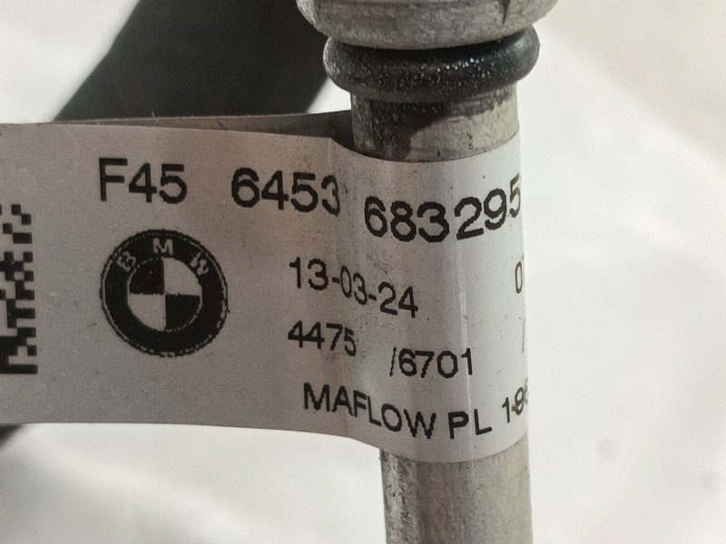 Recambio de tubos aire acondicionado para bmw 1 (f40) 118 d referencia OEM IAM 64536834659 / 64539869634 / 64536832951 / 6453683