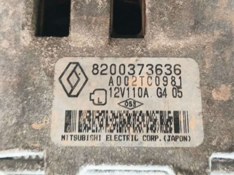 Recambio de alternador para dacia logan express (fs_) 1.5 dci (fs0w) referencia OEM IAM 8200537415 / 231006429R  
