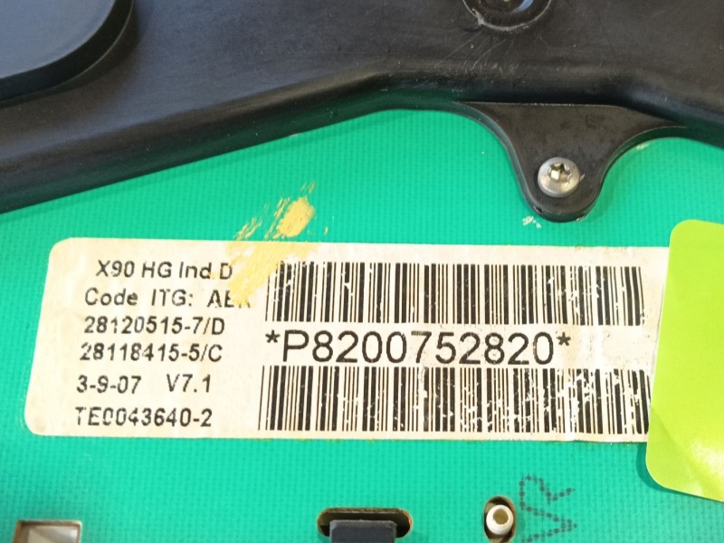Recambio de cuadro instrumentos para dacia logan ambiance referencia OEM IAM   